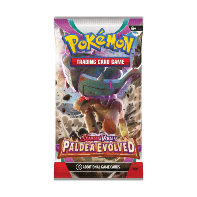 Pokemon Paldea Evolved Booster Pack (10 Cards)